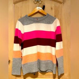Marine Layer Maya Cashmere Swing Sweater In Multi/Medium